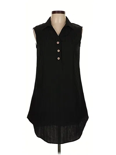Pre-owned Unbranded Casual Dress In Black