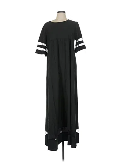 Pre-owned Unbranded Casual Dress In Black