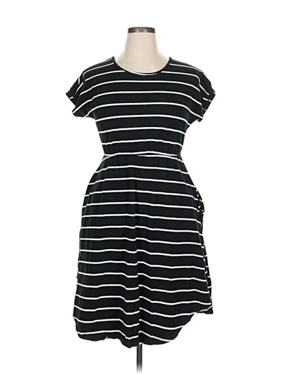 Pre-owned Unbranded Casual Dress In Black