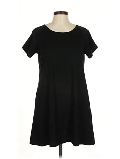 Pre-owned Unbranded Casual Dress In Black