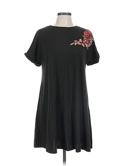 Pre-owned Unbranded Casual Dress In Black