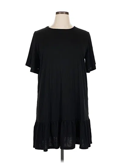 Pre-owned Unbranded Casual Dress In Black
