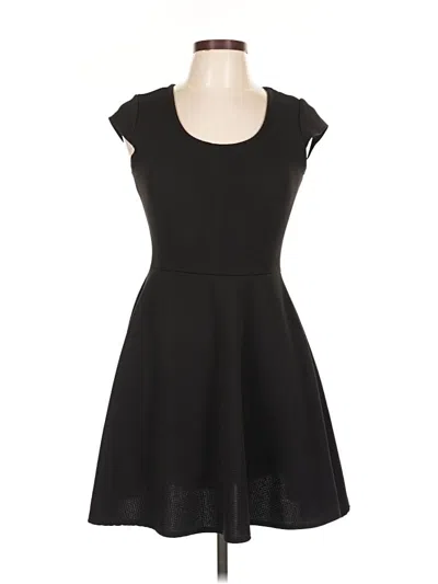Pre-owned Unbranded Casual Dress In Black