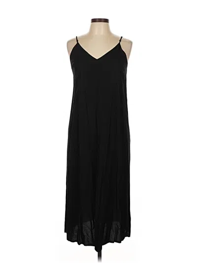 Pre-owned Unbranded Casual Dress In Black
