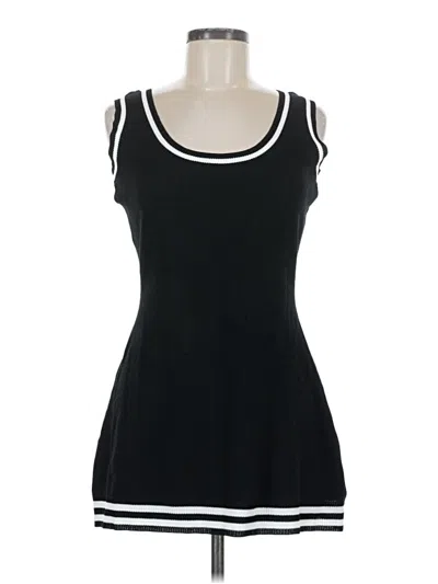 Pre-owned Unbranded Casual Dress In Black