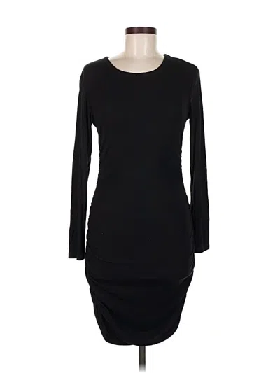 Pre-owned Unbranded Casual Dress In Black