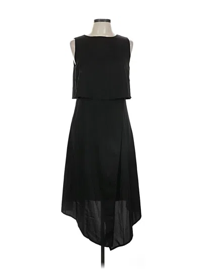 Pre-owned Unbranded Casual Dress In Black