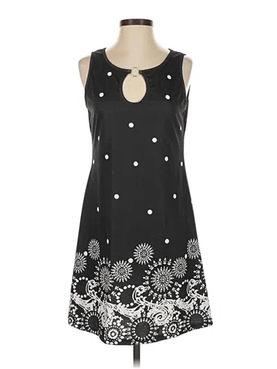 Pre-owned Unbranded Casual Dress In Black