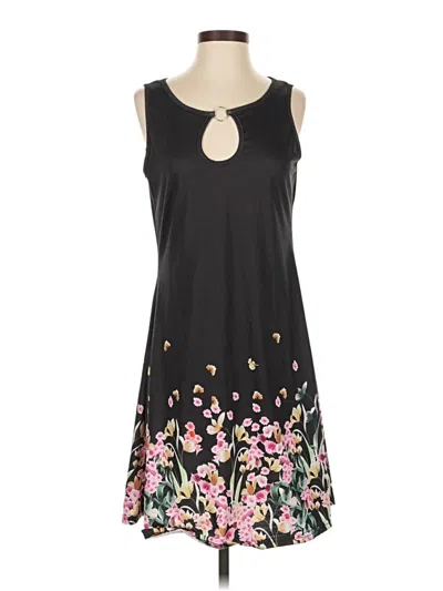 Pre-owned Unbranded Casual Dress In Black