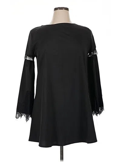 Pre-owned Unbranded Casual Dress In Black
