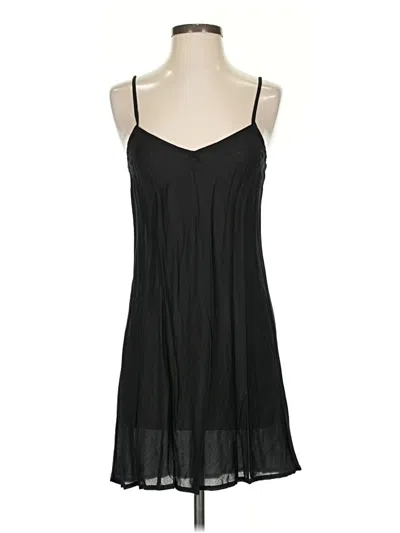 Pre-owned Unbranded Casual Dress In Black