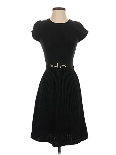 Pre-owned Unbranded Casual Dress In Black