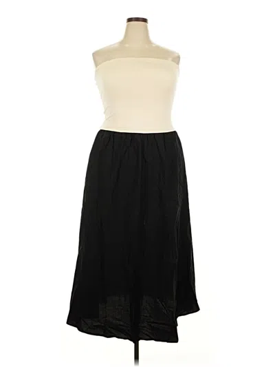 Pre-owned Unbranded Casual Dress In Black