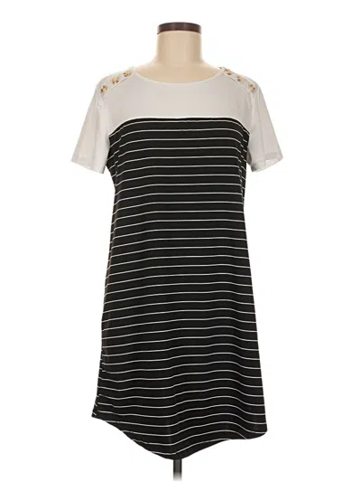 Pre-owned Unbranded Casual Dress In Black