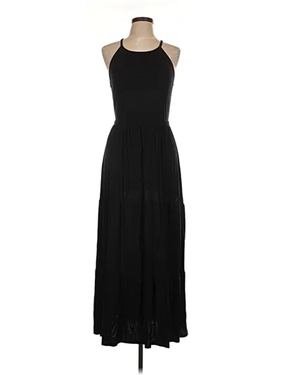 Pre-owned Unbranded Casual Dress In Black