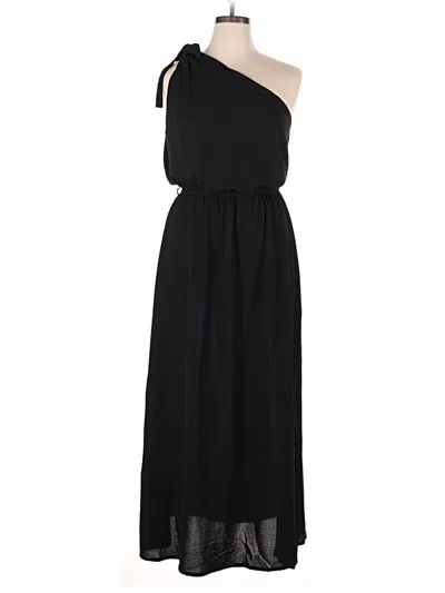 Pre-owned Unbranded Casual Dress In Black