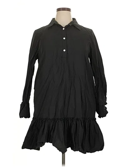 Pre-owned Unbranded Casual Dress In Black
