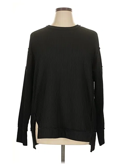 Pre-owned Unbranded Casual Dress In Black