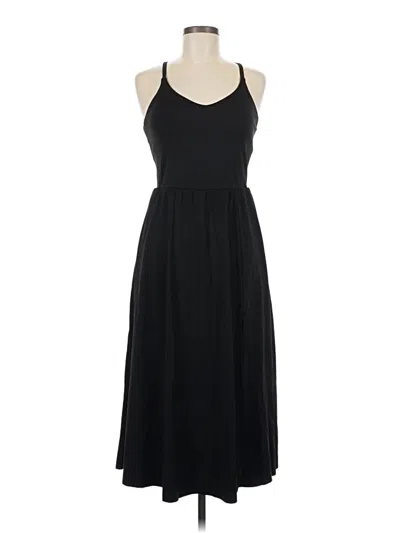 Pre-owned Unbranded Casual Dress In Black