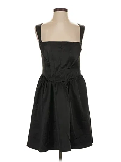Pre-owned Unbranded Casual Dress In Black