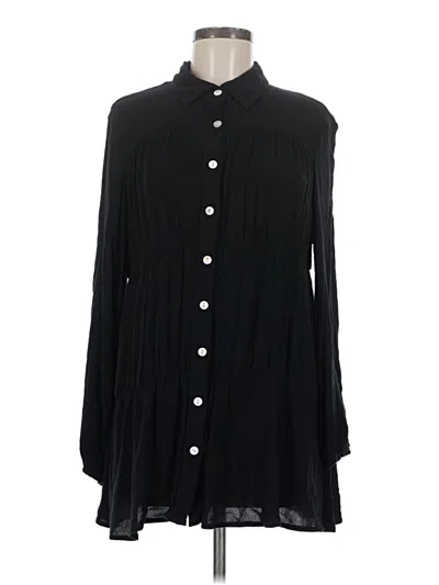 Pre-owned Unbranded Casual Dress In Black