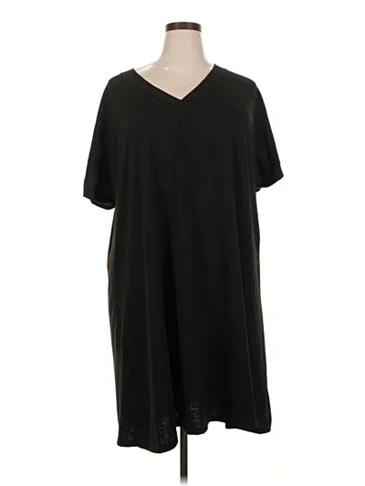 Pre-owned Unbranded Casual Dress In Black