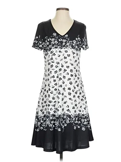 Pre-owned Unbranded Casual Dress In Black