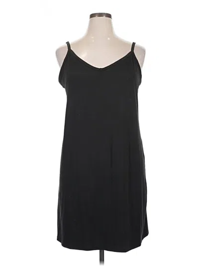 Pre-owned Unbranded Casual Dress In Black