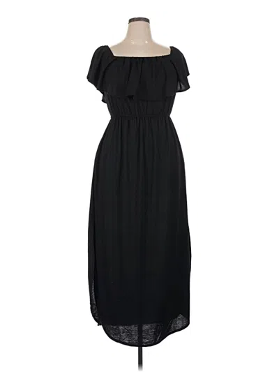 Pre-owned Unbranded Casual Dress In Black