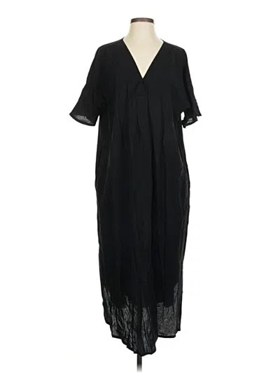 Pre-owned Unbranded Casual Dress In Black
