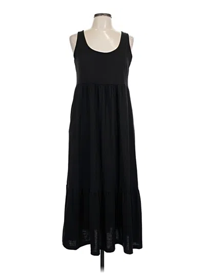 Pre-owned Unbranded Casual Dress In Black