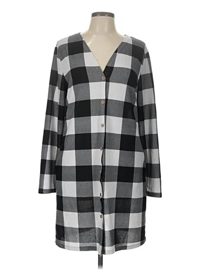 Pre-owned Unbranded Casual Dress In Black