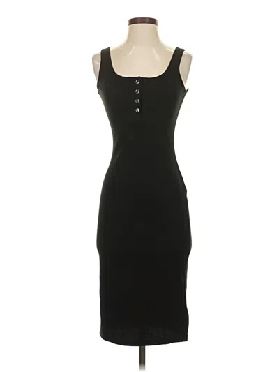 Pre-owned Unbranded Casual Dress In Black