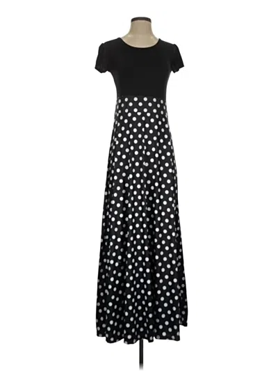 Pre-owned Unbranded Casual Dress In Black