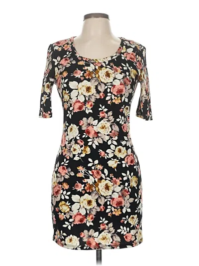 Pre-owned Unbranded Casual Dress In Black