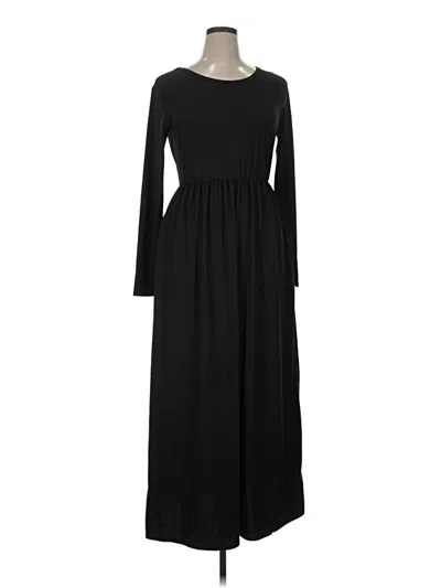 Pre-owned Unbranded Casual Dress In Black