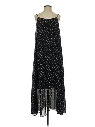 Pre-owned Unbranded Casual Dress In Black