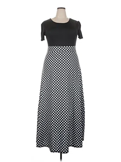 Pre-owned Unbranded Casual Dress In Black