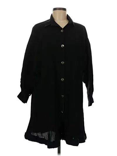 Pre-owned Unbranded Casual Dress In Black
