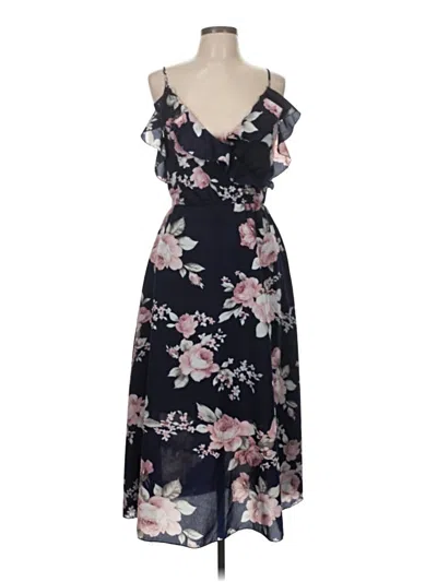Pre-owned Unbranded Casual Dress In Black