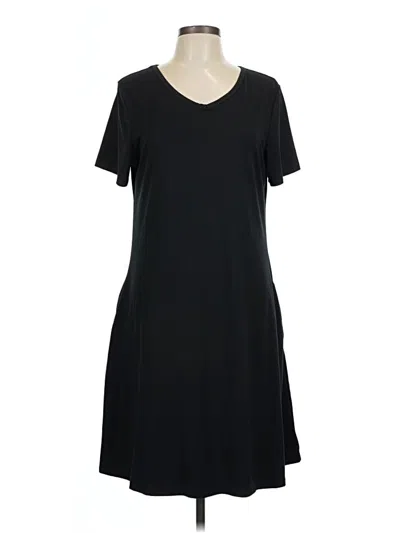 Pre-owned Unbranded Casual Dress In Black