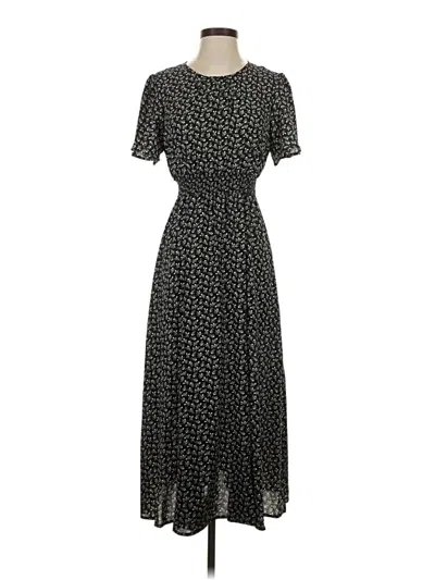 Pre-owned Unbranded Casual Dress In Black