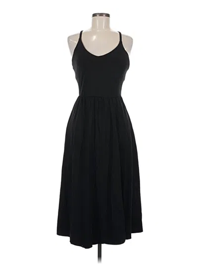 Pre-owned Unbranded Casual Dress In Black