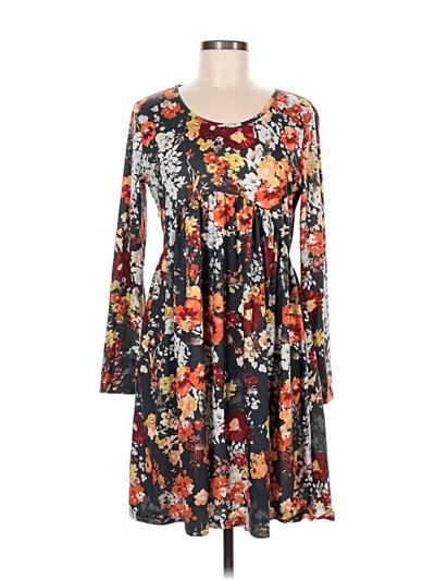 Pre-owned Unbranded Casual Dress In Black