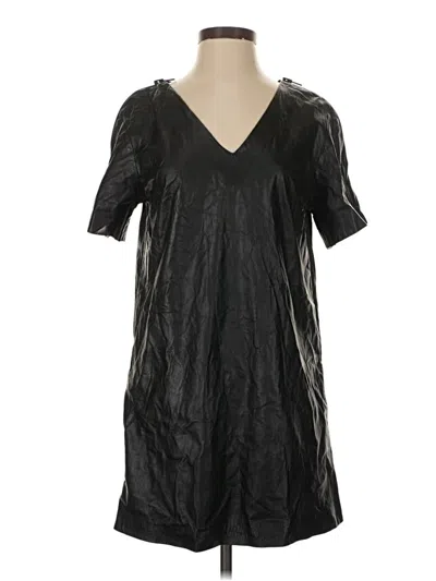 Pre-owned Unbranded Casual Dress In Black