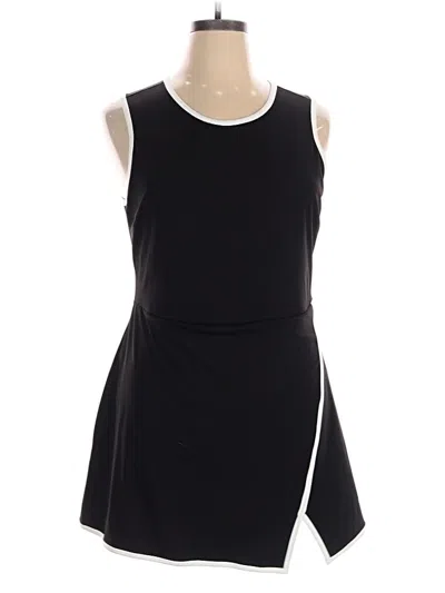 Pre-owned Unbranded Casual Dress In Black
