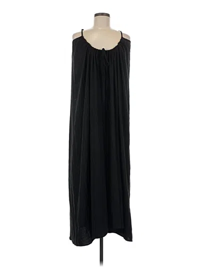 Pre-owned Unbranded Casual Dress In Black
