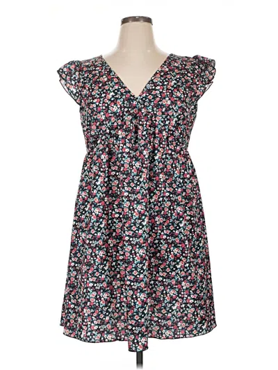 Pre-owned Unbranded Casual Dress In Black