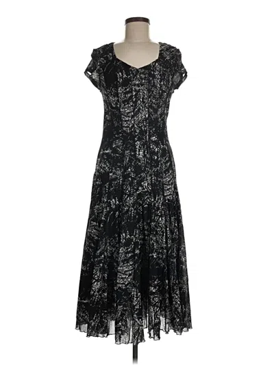 Pre-owned Unbranded Casual Dress In Black