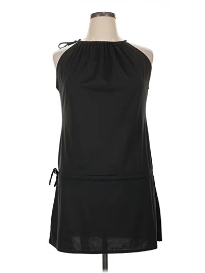 Pre-owned Unbranded Casual Dress In Black